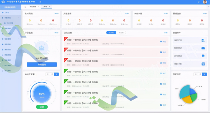 成都深龍軟件助力四川省2021年山洪災(zāi)害防汛演練 推動防汛演練順利進行(圖2) 成都深龍軟件助力四川省2021年山洪災(zāi)害防汛演練 推動防汛演練順利進行(圖2)